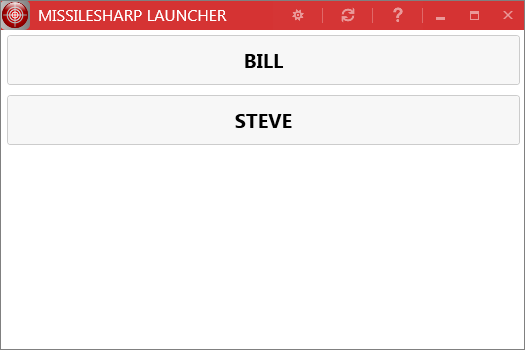MissileSharp Launcher screenshot